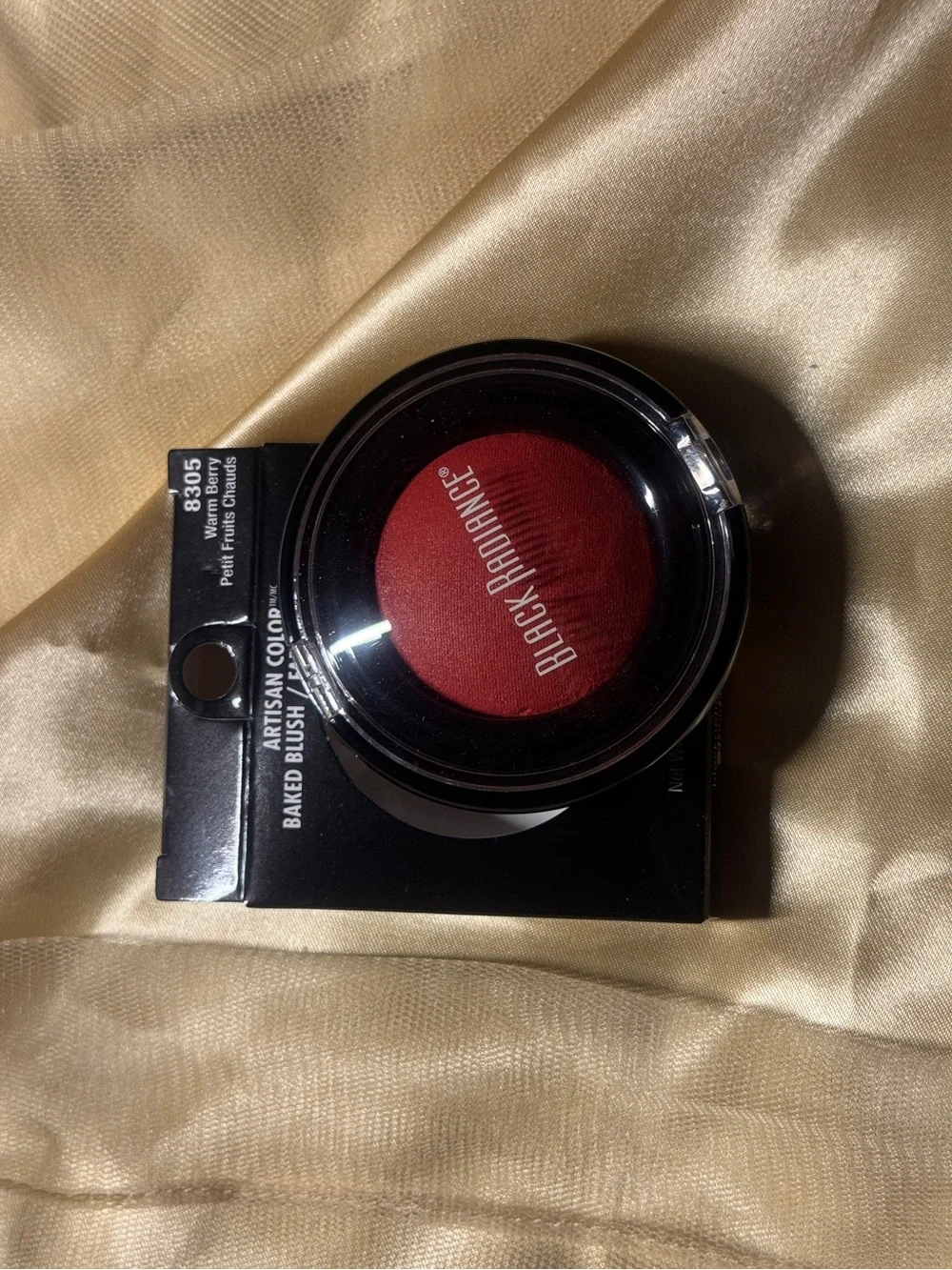 Black Radiance True Rred Warm Berry Bakes Powder Blush Brand New in Box
